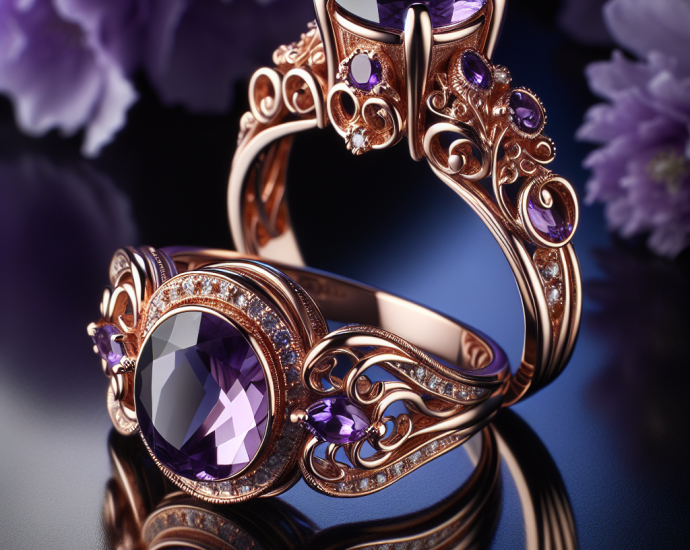 Elegancja i symbolika w biżuterii: Pierścionki z ametystem Elegancja i symbolika w biżuterii: Pierścionki z ametystem